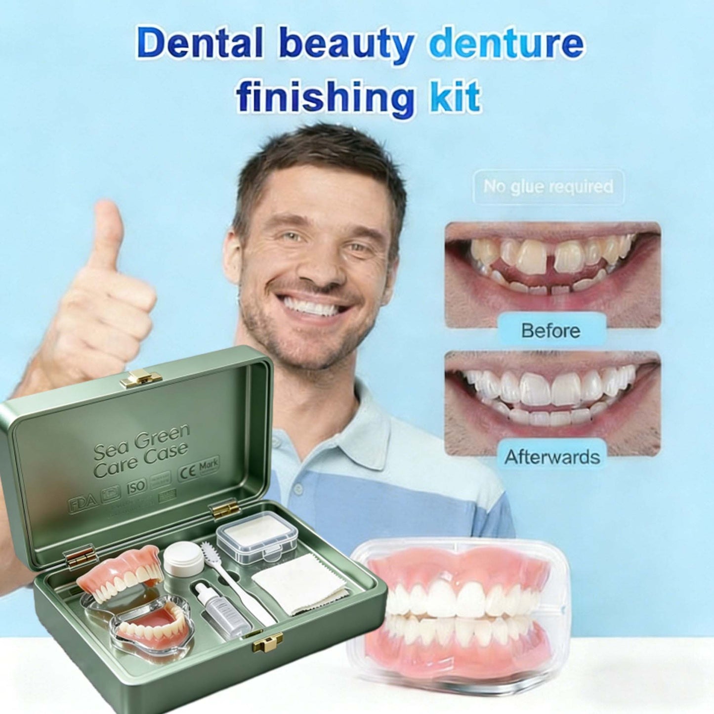 🦷Custom-Fit Dentures  | Smile with Confidence