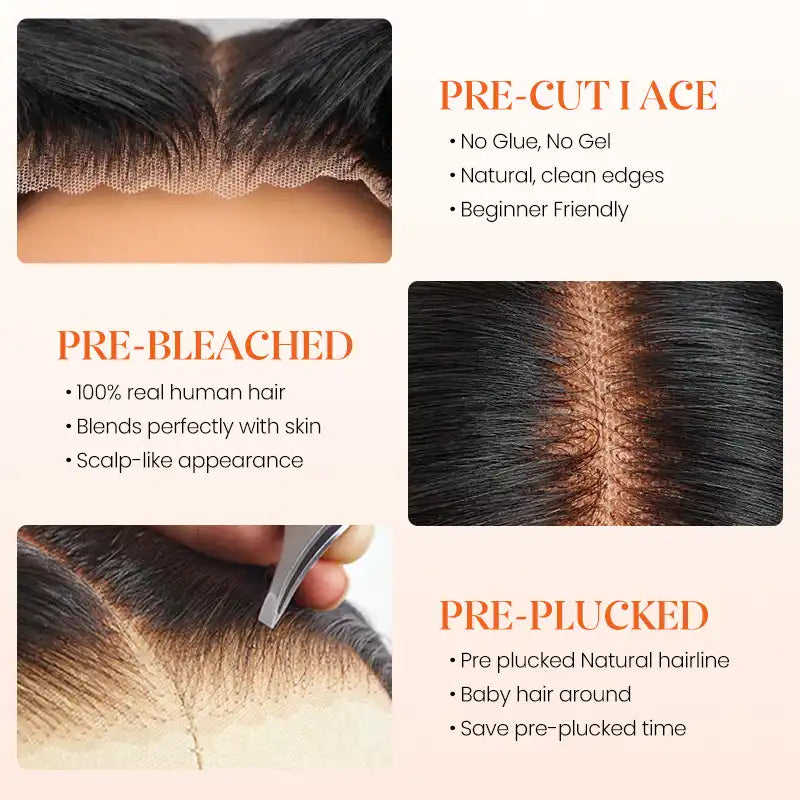 13×6 Glueless Burmese Curly Lace Wig – Pre-Cut Lace, Beginner Friendly, 200% Density