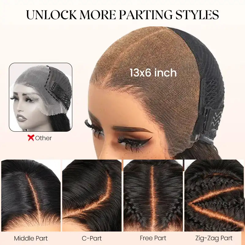 13×6 Glueless Burmese Curly Lace Wig – Pre-Cut Lace, Beginner Friendly, 200% Density