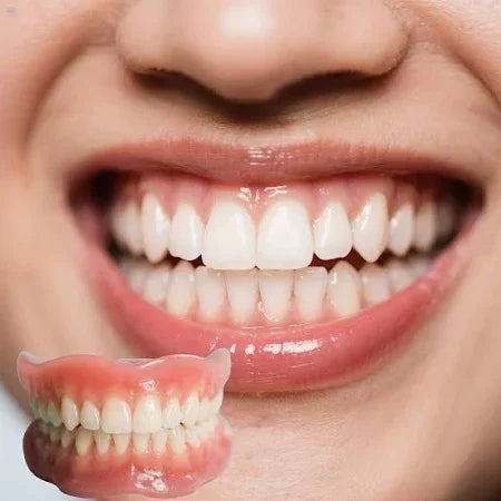 🔥🔥🔥Ends Today: 70% OFF!🦷DarkFairy™ Custom-Fit Full Functional Dentures Make you more confident